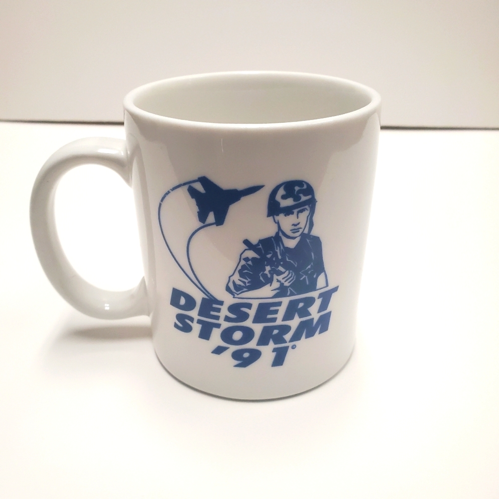 VINTAGE DESERT STORM 91 COFFEE MUG
